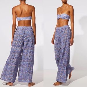 Solid & Striped Logan pant in patchwork